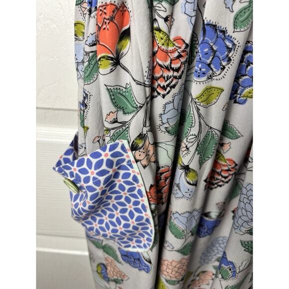 matilda jane gray floral dress Medium twee preppy - Picture 2 of 5